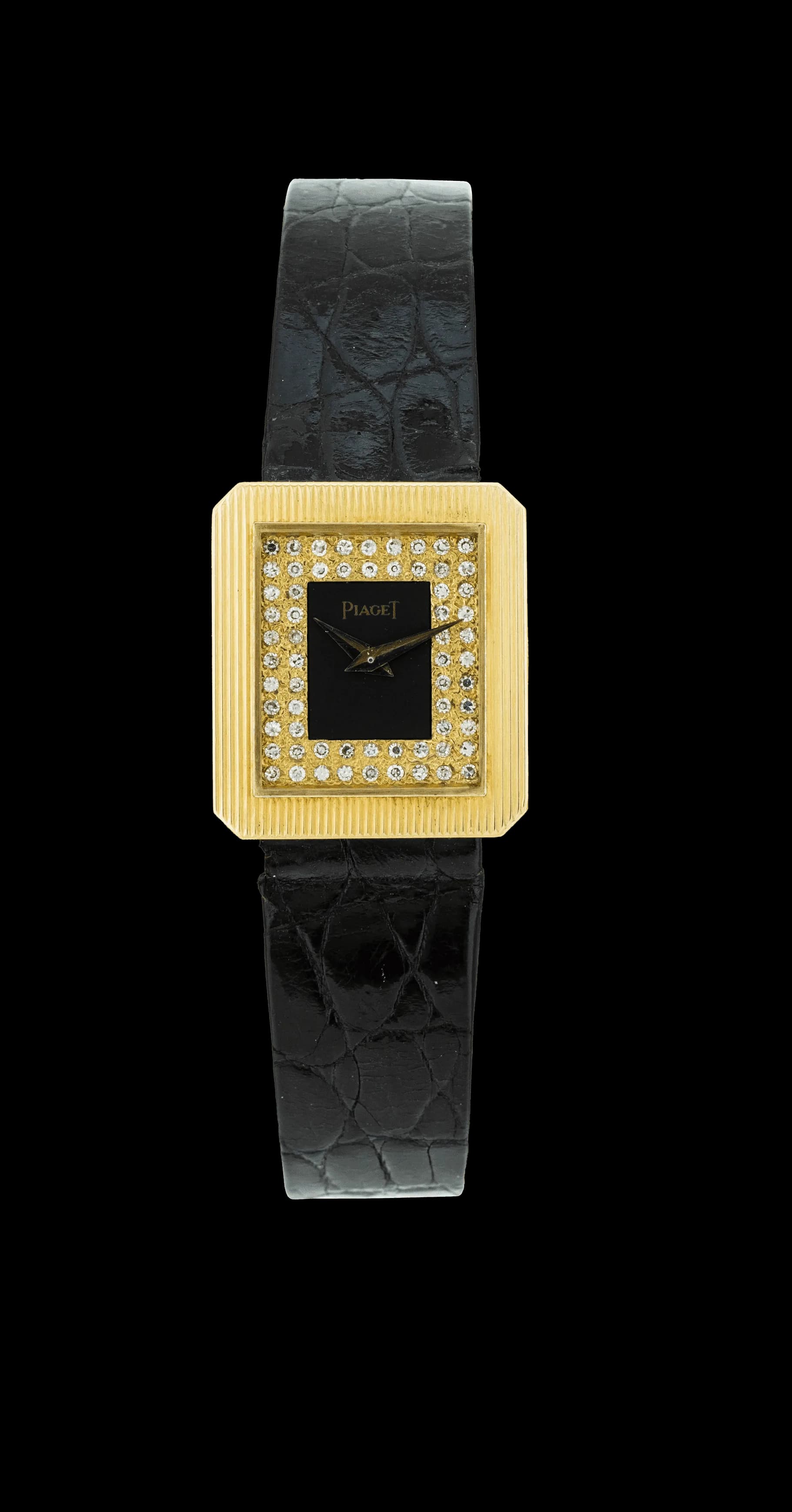 Protocole 4154 Alligator "Onyx Diamants" – circa 1980