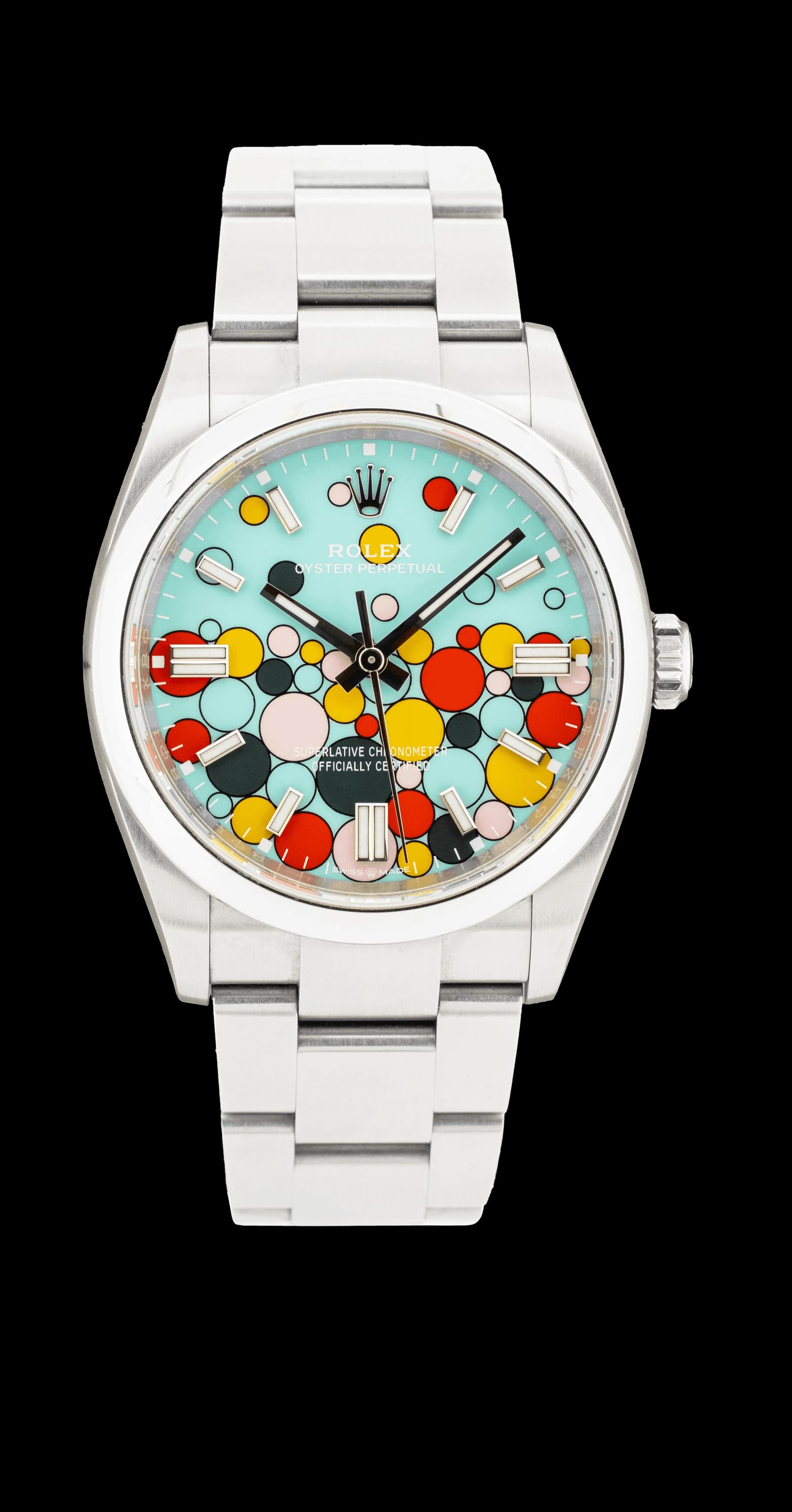 Oyster Perpetual 126000 Acier "Célébration" – 2024