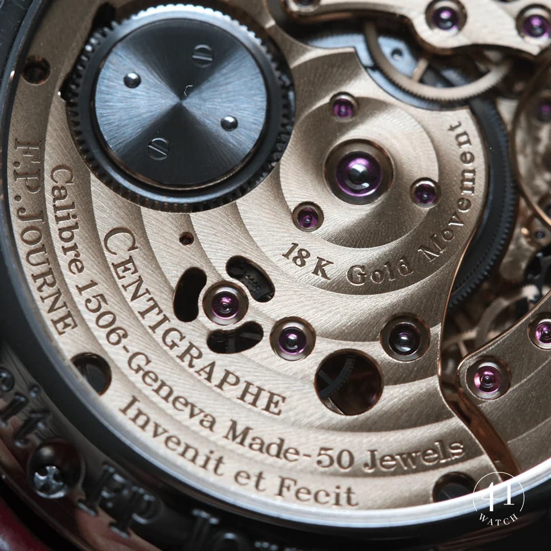 Centigraphe Chronomètre Centigraphe Platine Alligator  – 2007