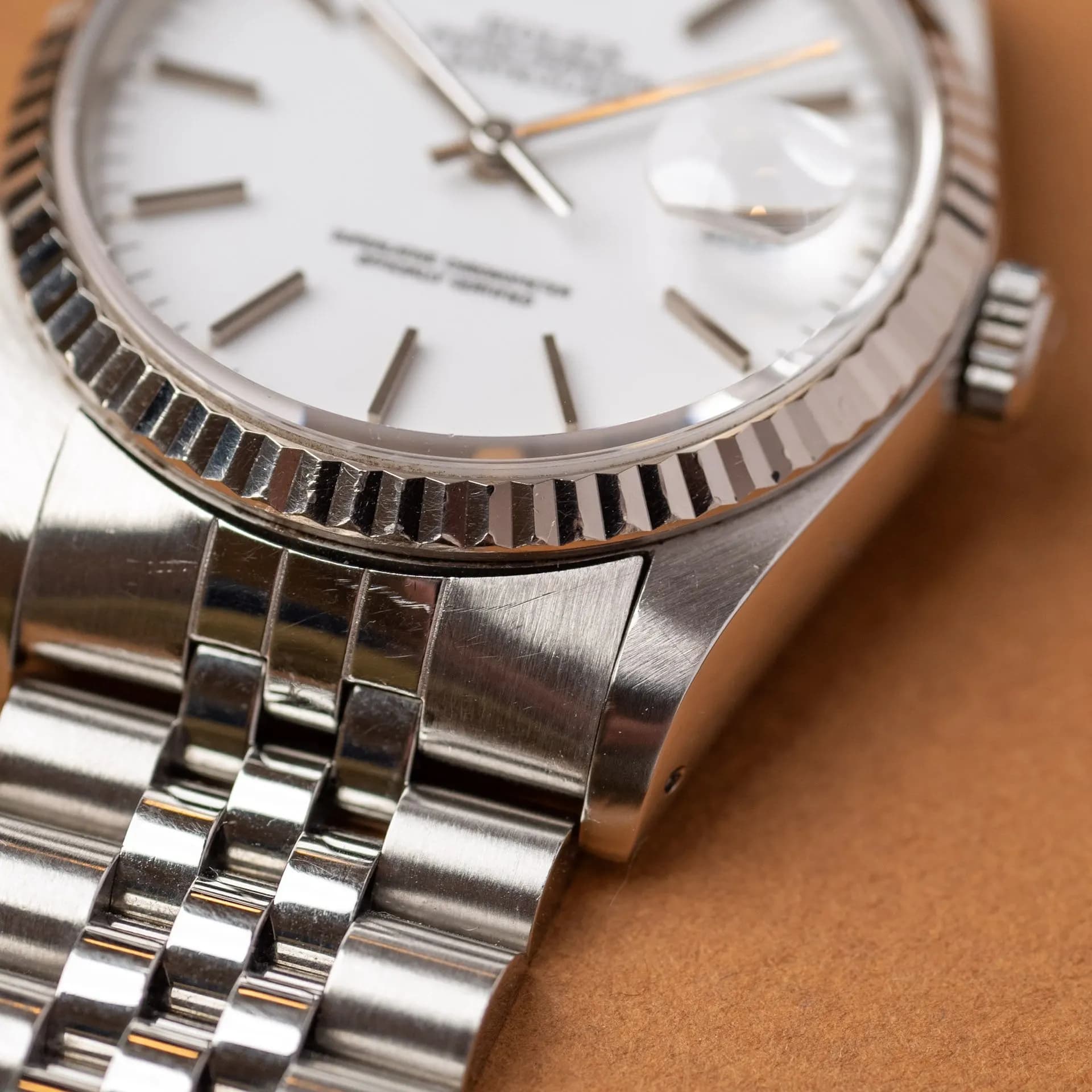 Datejust 16234 Acier "Porcelaine" – 1989