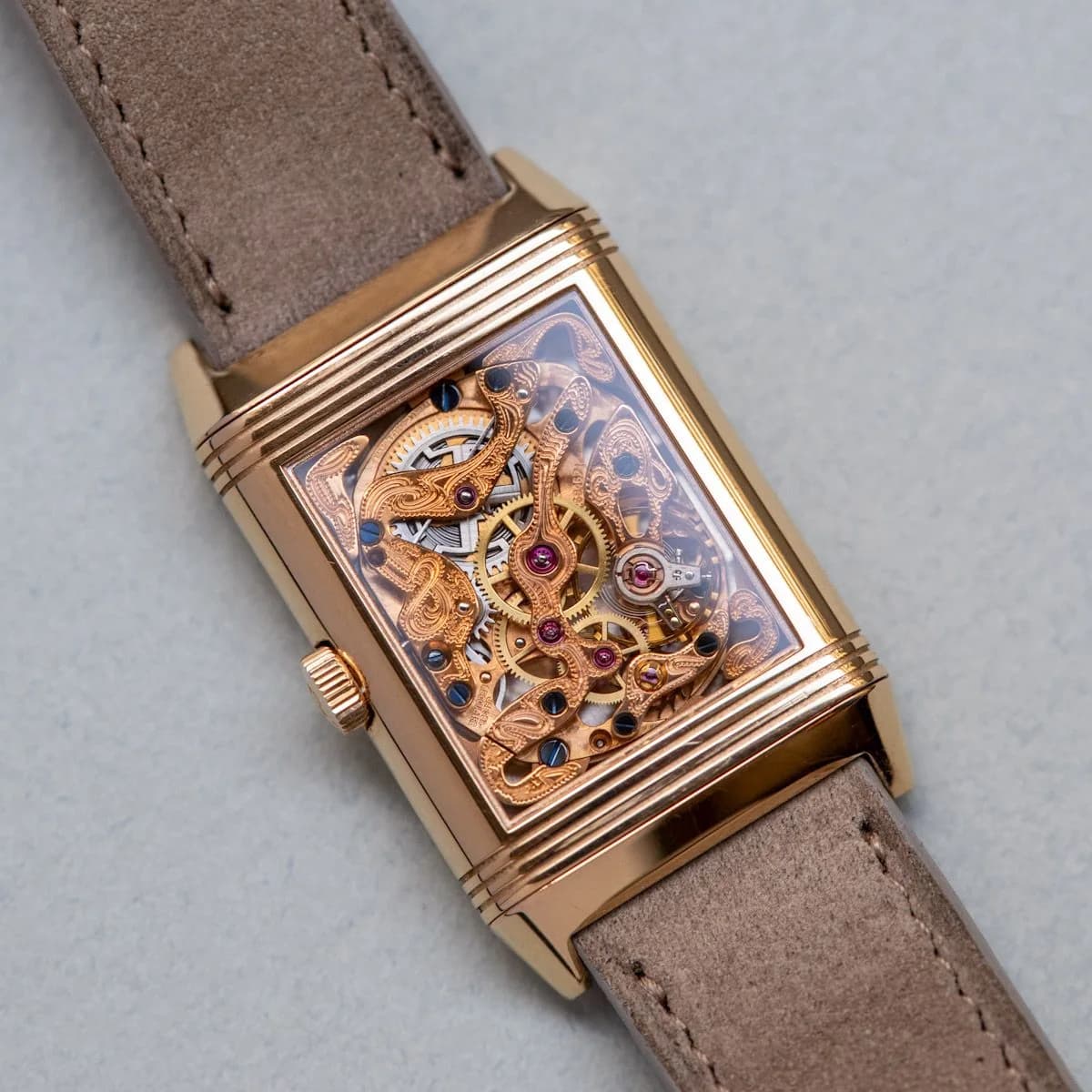 Reverso 270.2.62 Cuir "Skeleton" – 2004