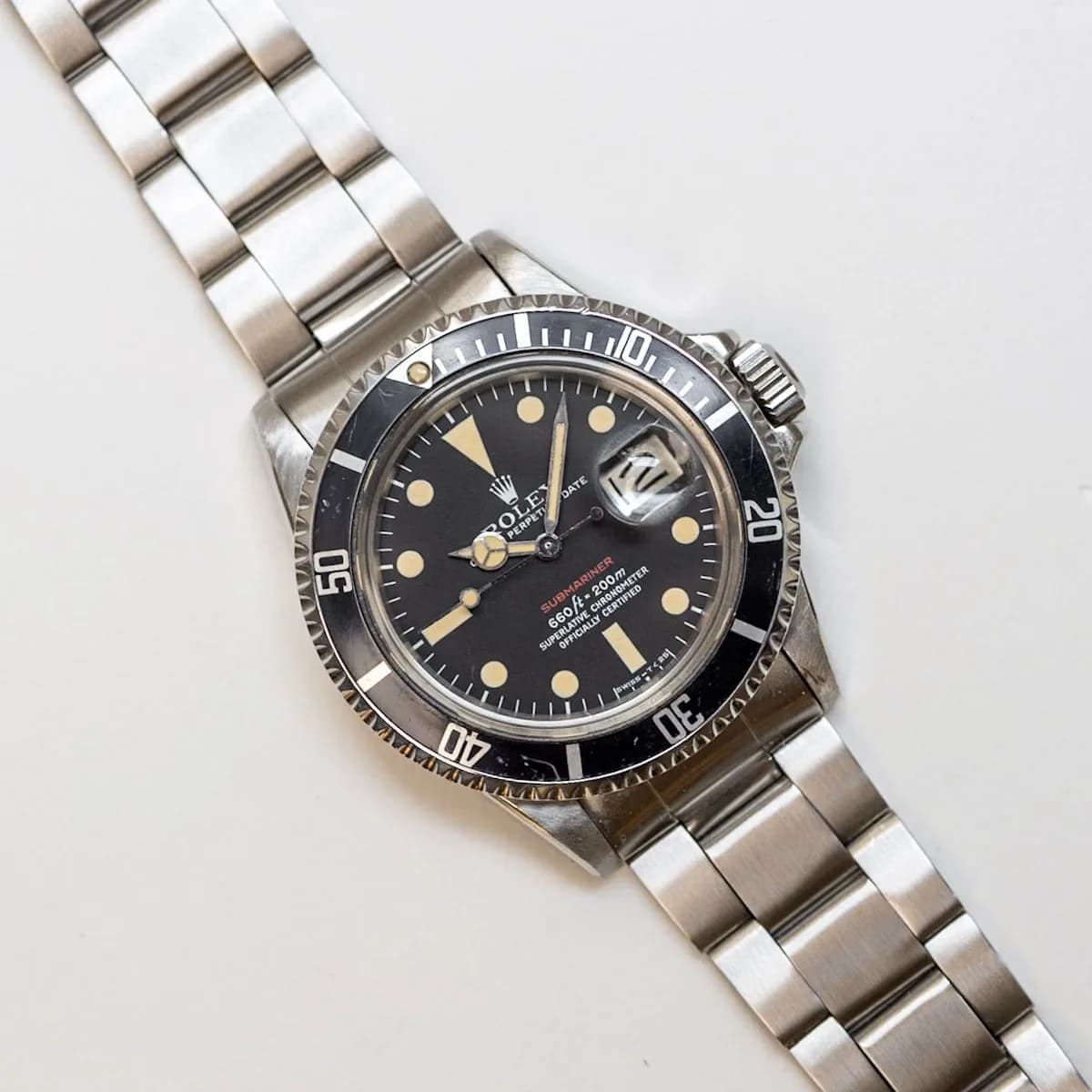 Submariner 1680 Red Acier  – 1973