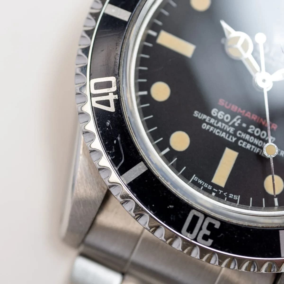 Submariner 1680 Red Acier  – 1973