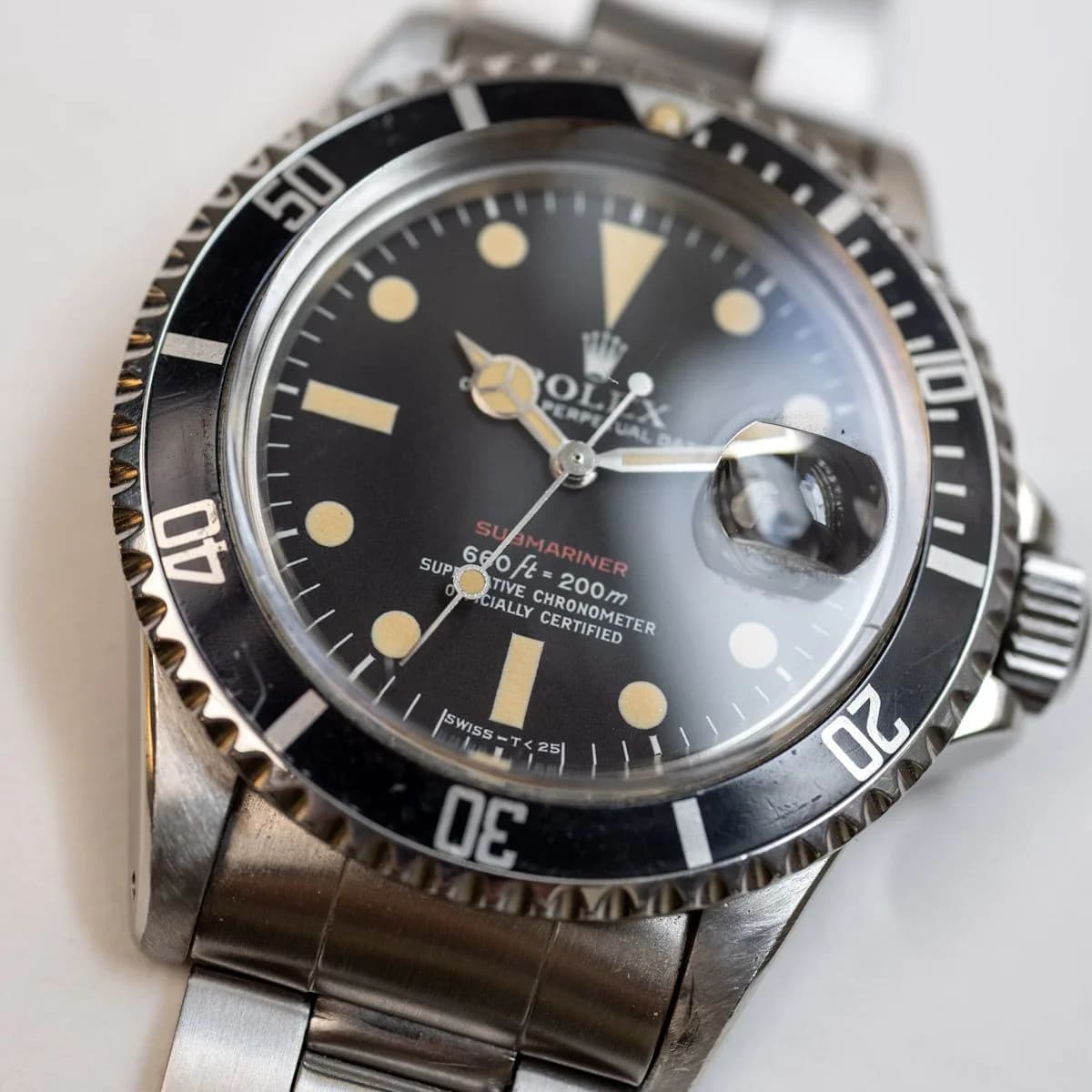 Submariner 1680 Red Acier  – 1973