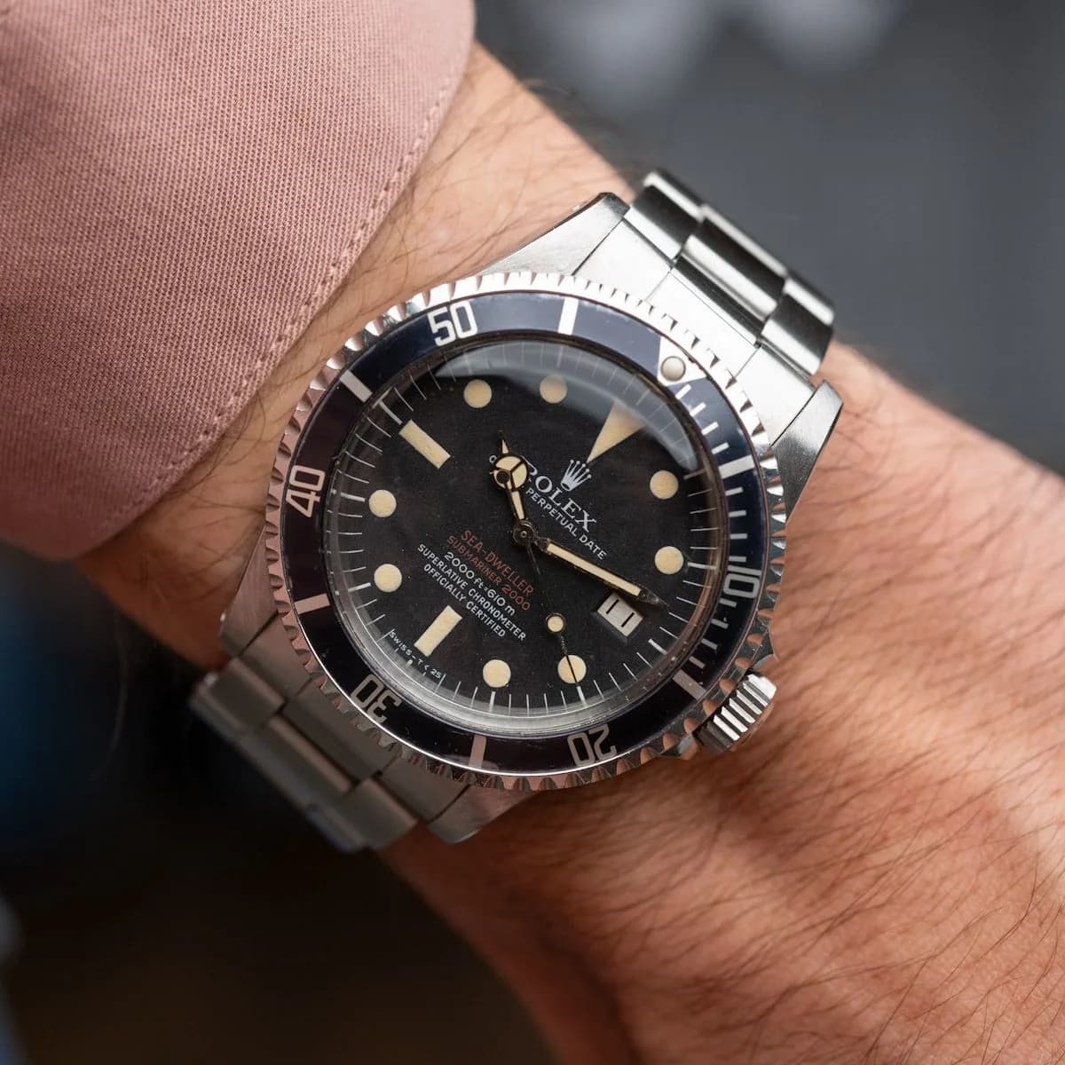 Sea-Dweller 1665  undefined "Double Red" – 1975