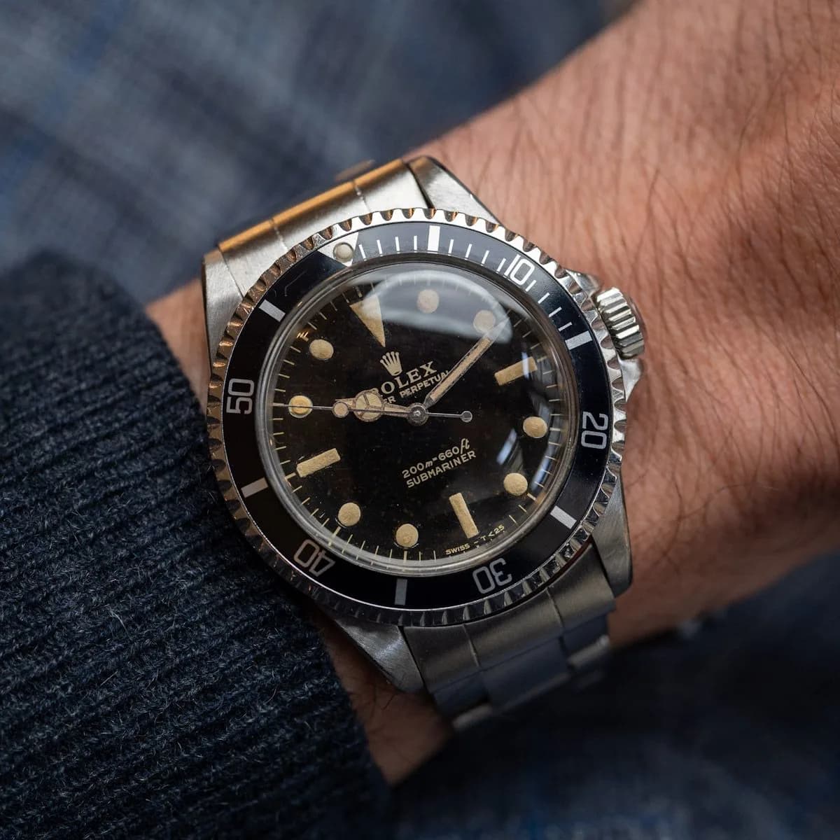 Submariner 5513 Acier "Gilt" – 1965