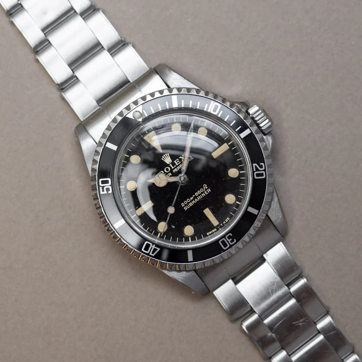 Submariner 5513 Acier "Gilt" – 1965