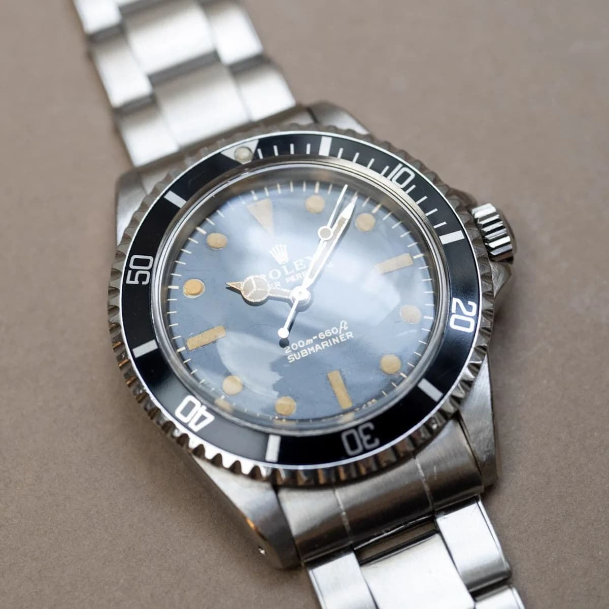 Submariner 5513 Acier "Gilt" – 1965