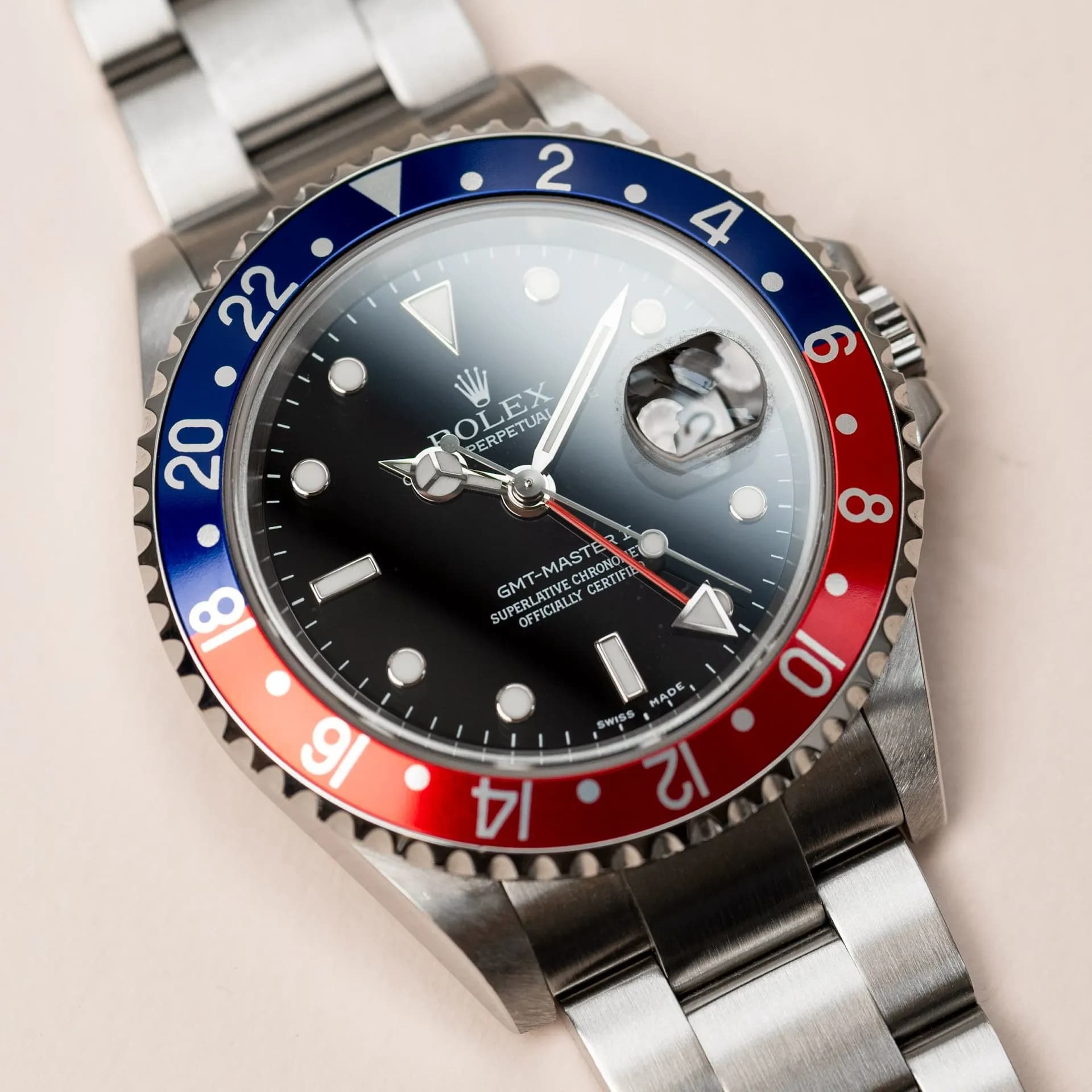 GMT Master ll 16710 Acier "Pepsi" – 2005