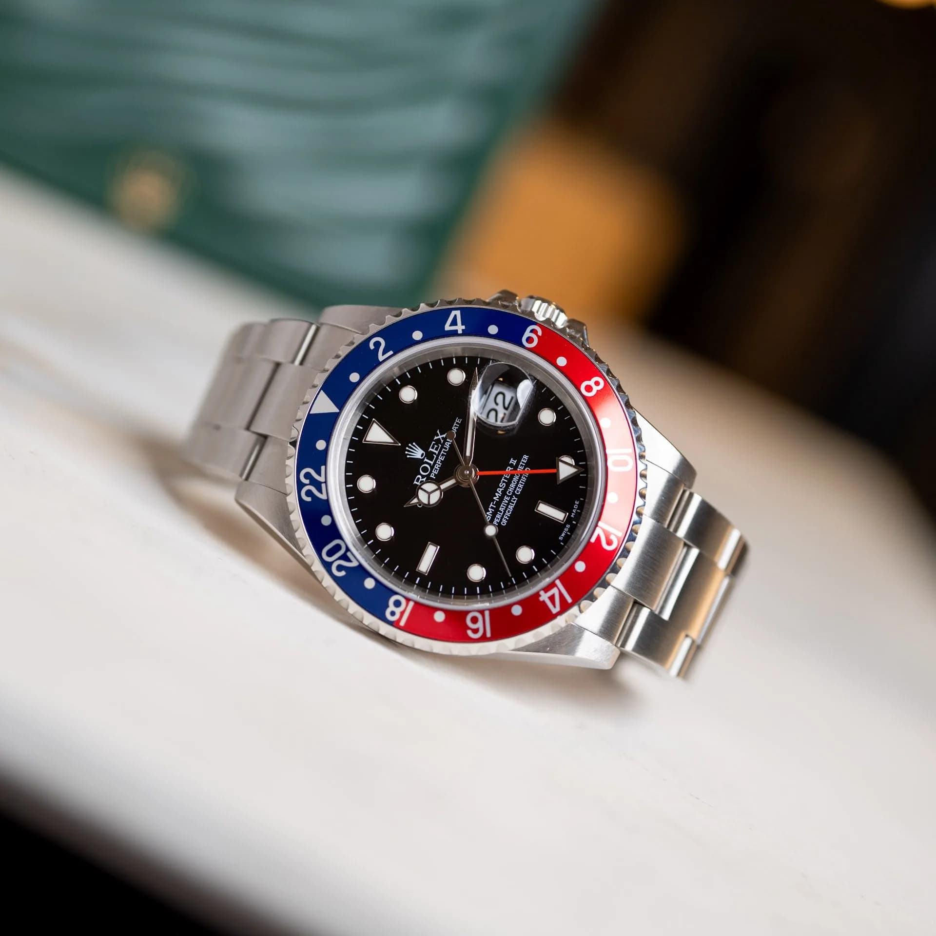 GMT Master ll 16710 Acier "Pepsi" – 2005