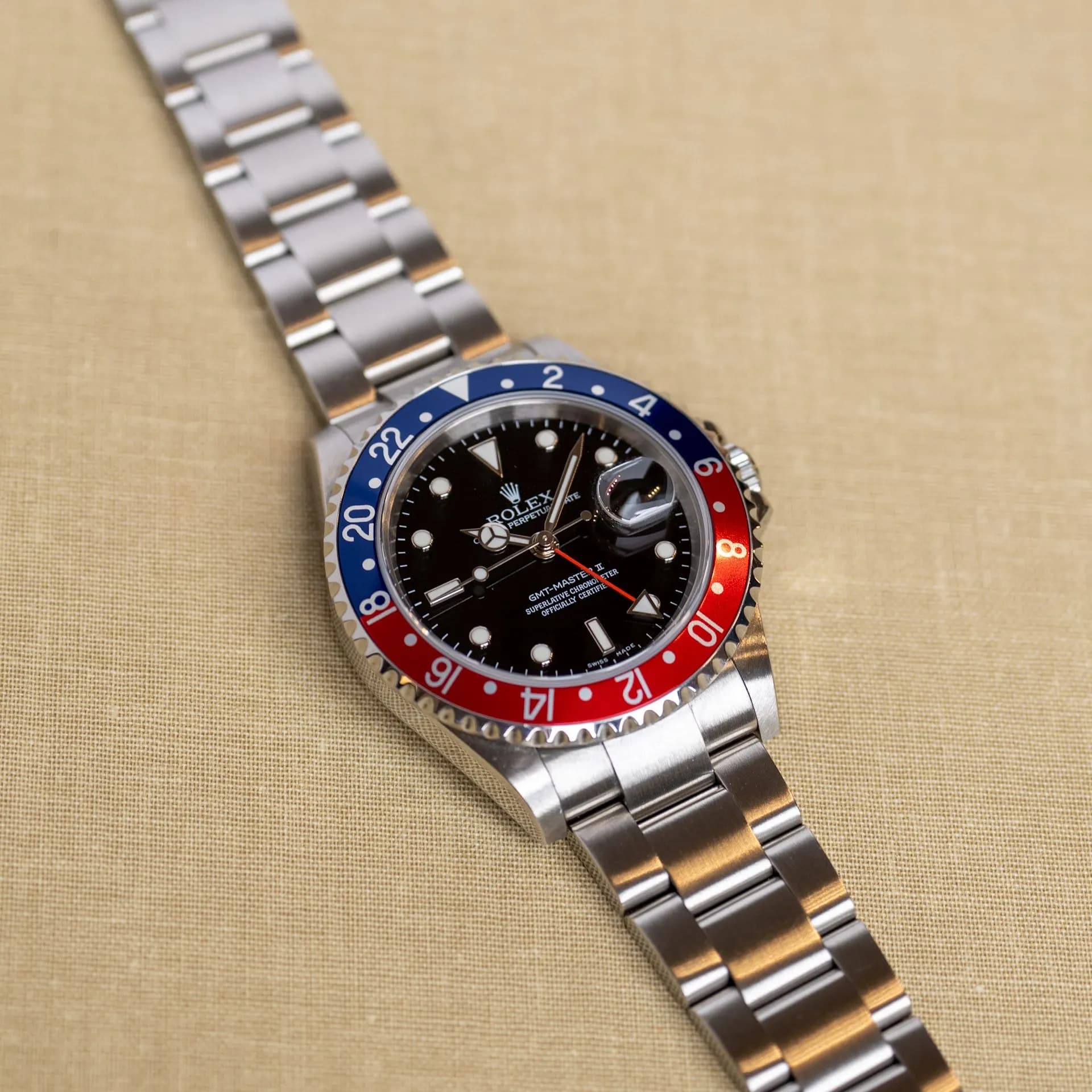 GMT Master ll 16710 Acier "Pepsi" – 2005