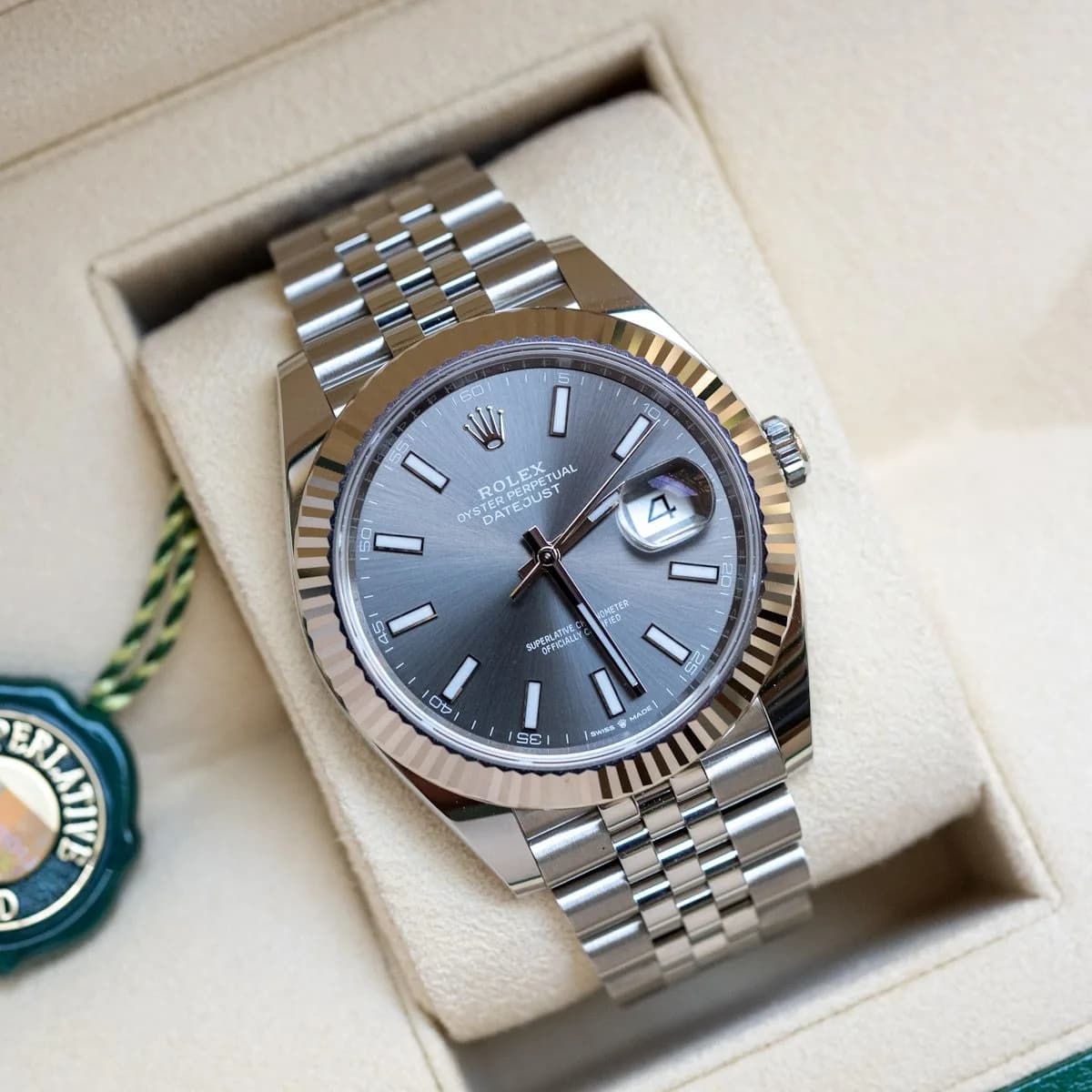 Datejust 126334 Acier "Rhodium" – 2021