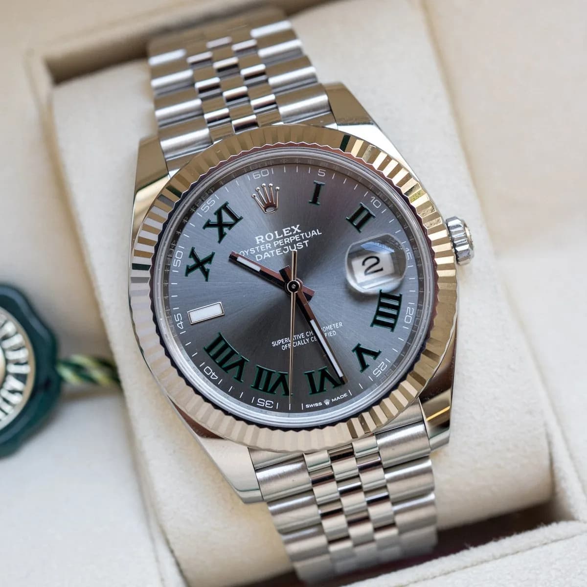 Datejust 126334 Acier "Wimbledon" – 2024