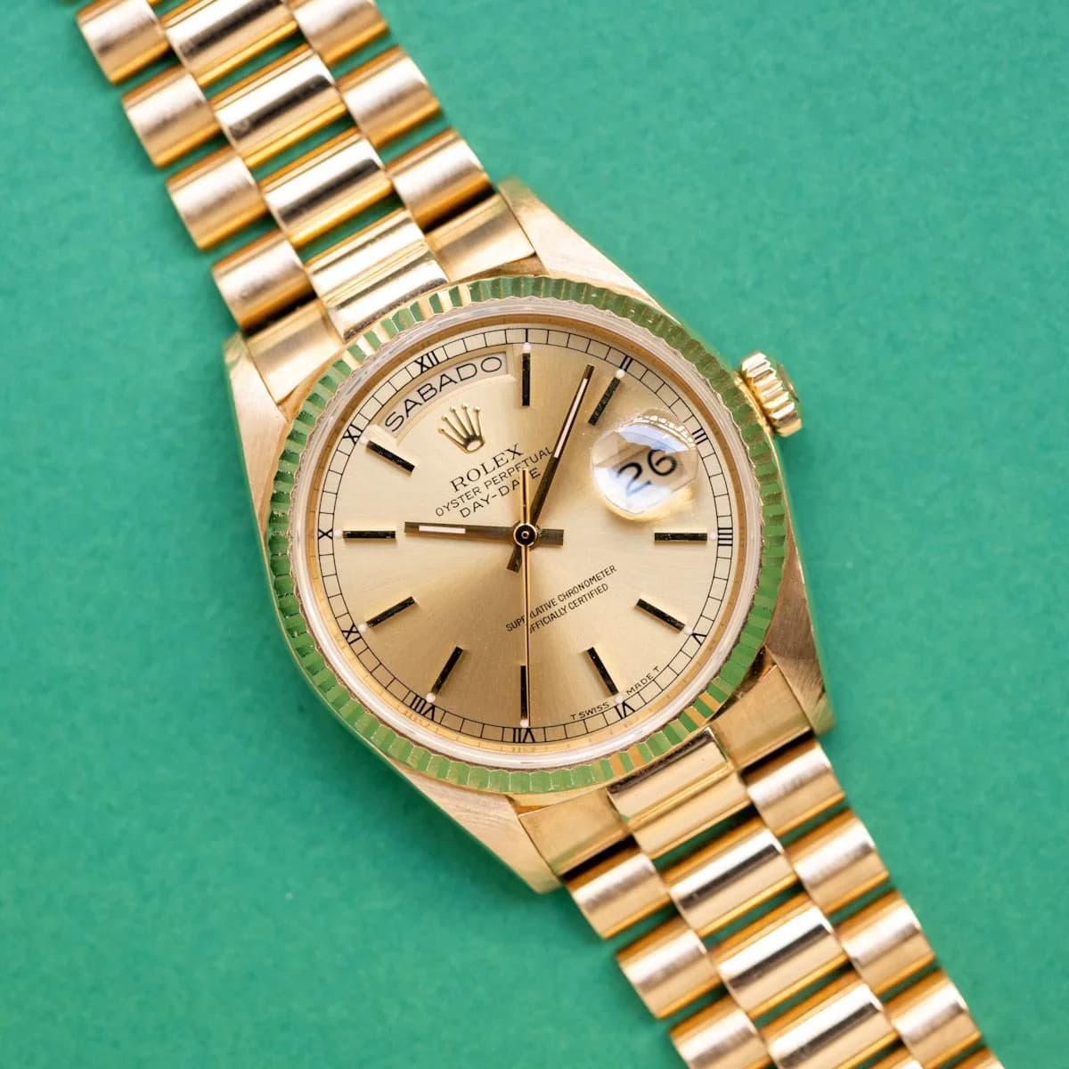 Day-Date 18038 Or Jaune  – 1978