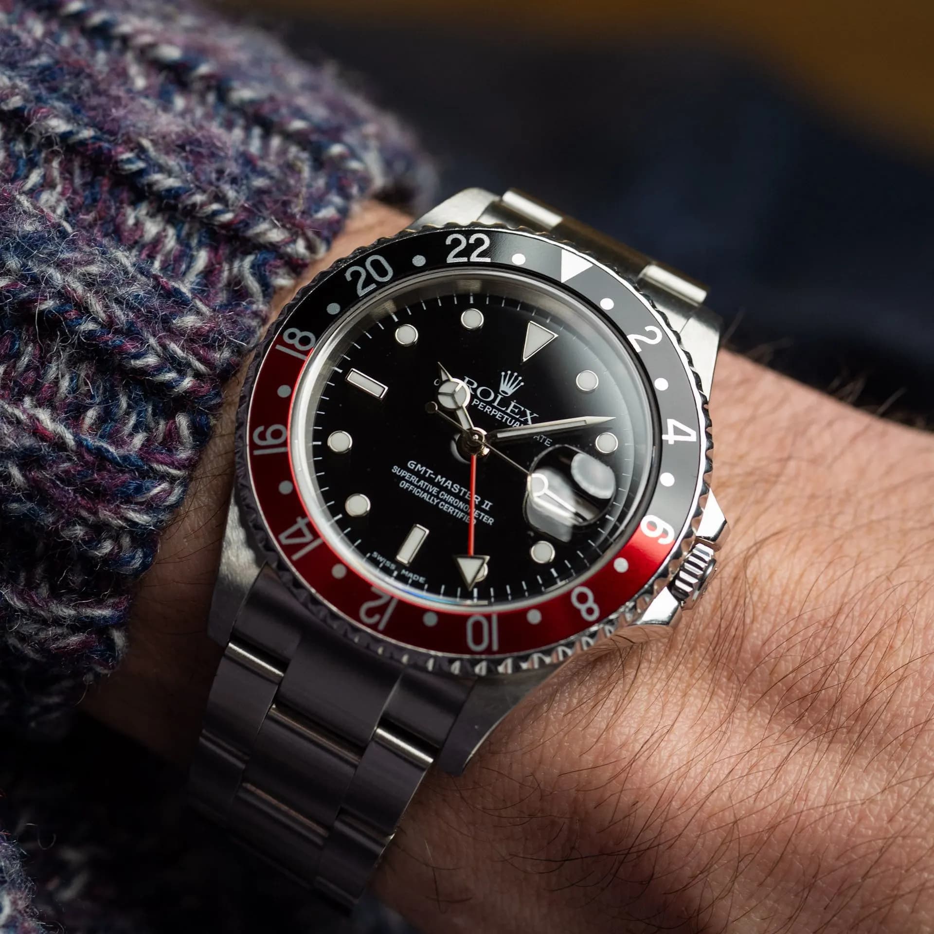 GMT Master ll 16710 Acier "Coke" – 2007