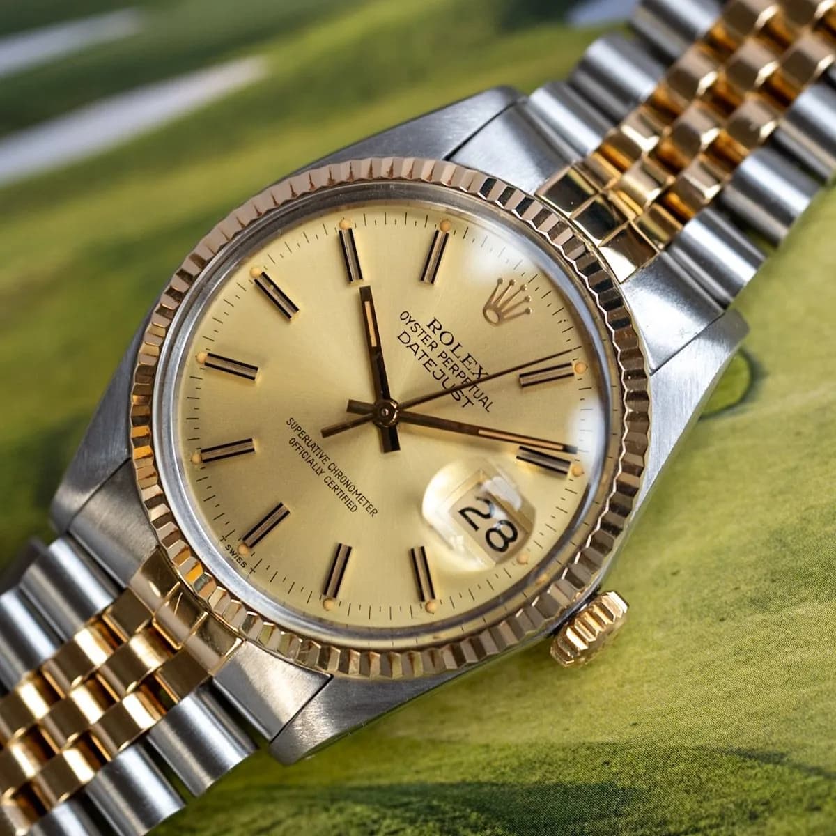 Datejust 16013 Steel and Gold  – 1982