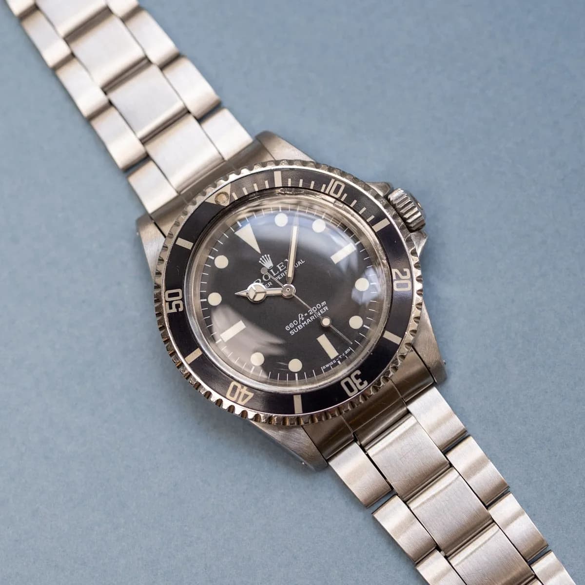 Submariner 5513 Stainless Steel "Feet First" – 1971