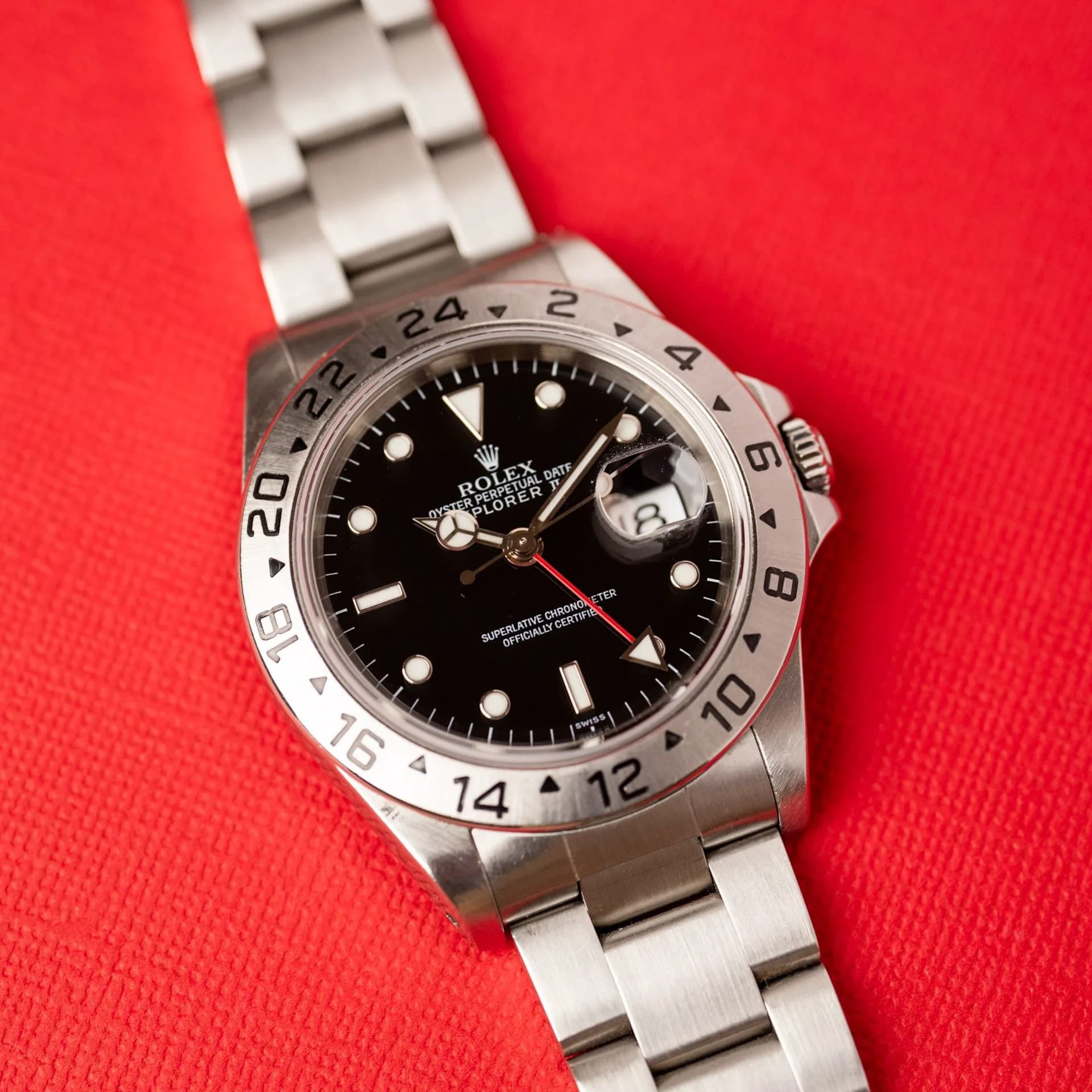 Explorer ll 16570 Acier "Swiss Only" – 1999