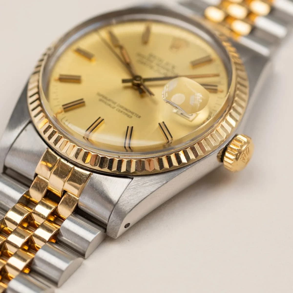 Datejust 16013 Steel and Gold  – 1982