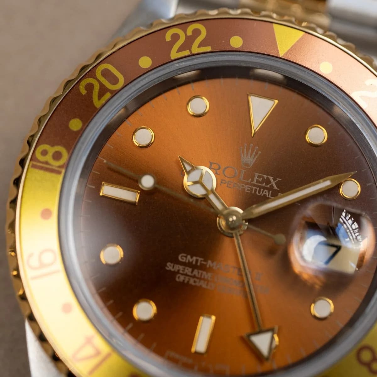 GMT-Master II 16713 Steel and Gold  – 1990