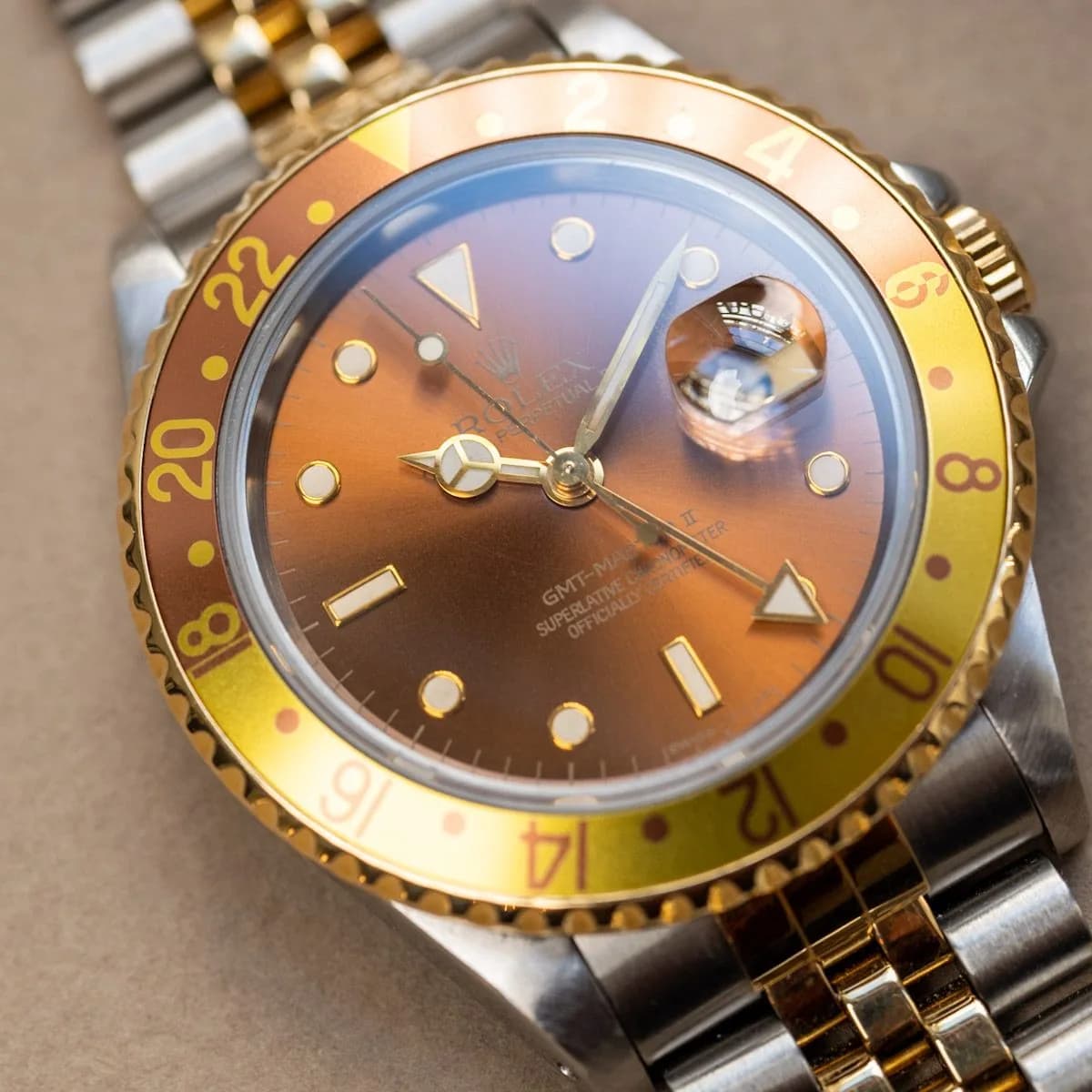 GMT-Master II 16713 Steel and Gold  – 1990