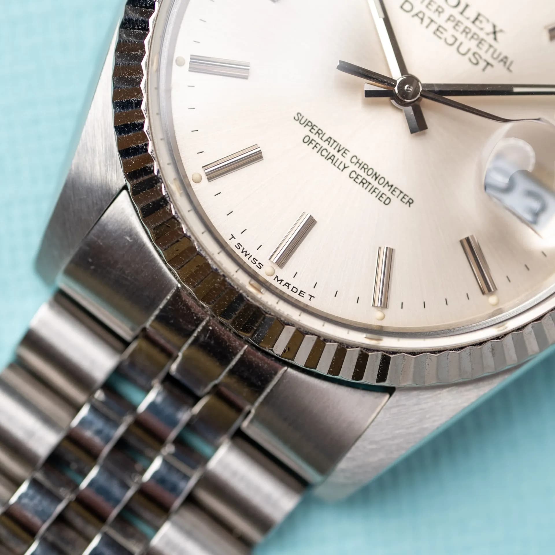 Datejust 16014 Acier "Super Full Set" – 1989