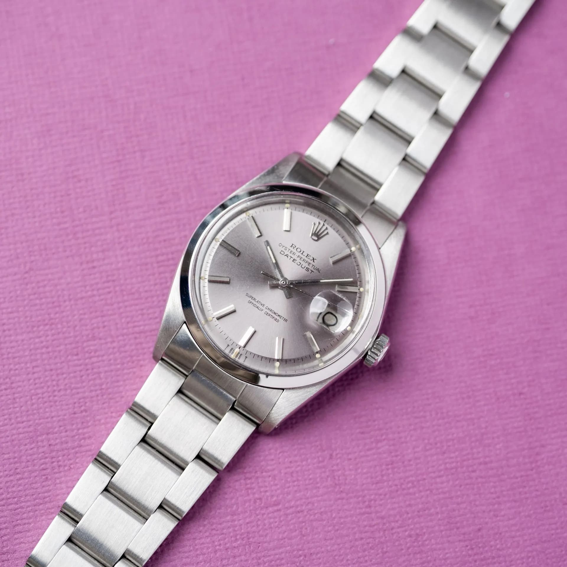 Datejust 1600 Acier  – 1968