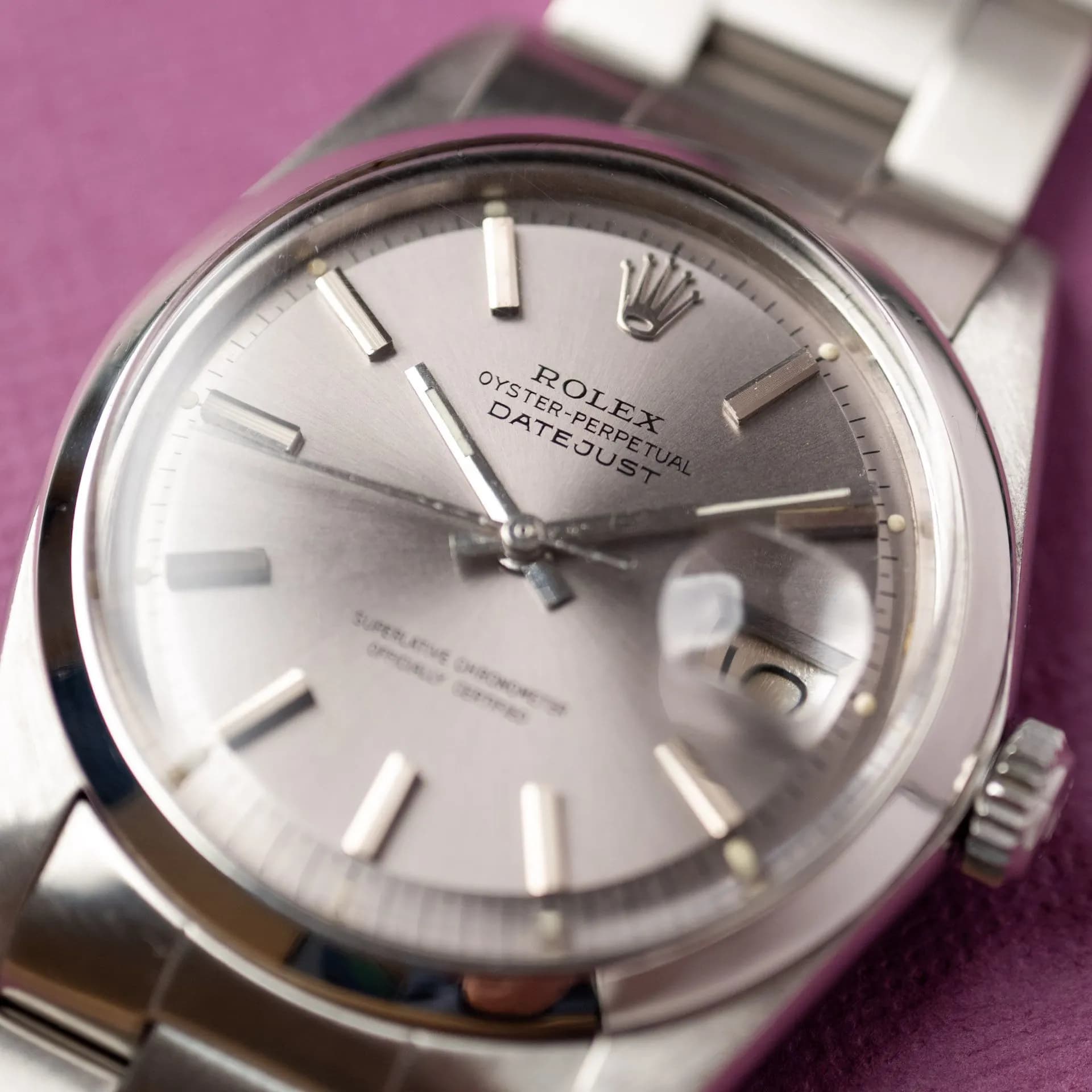 Datejust 1600 Acier  – 1968