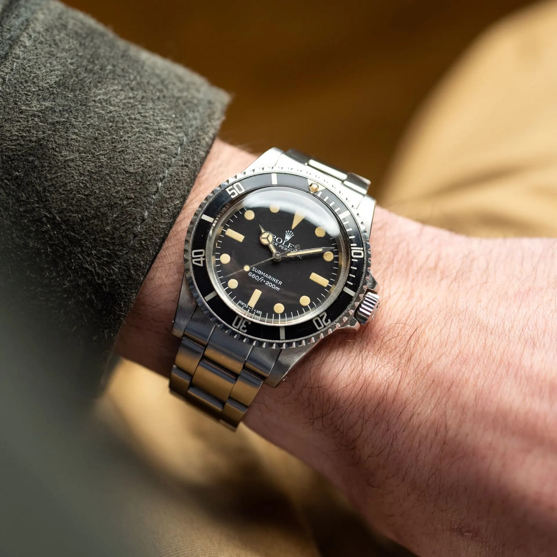 Submariner 5513 Acier "Maxi Dial" – 1984