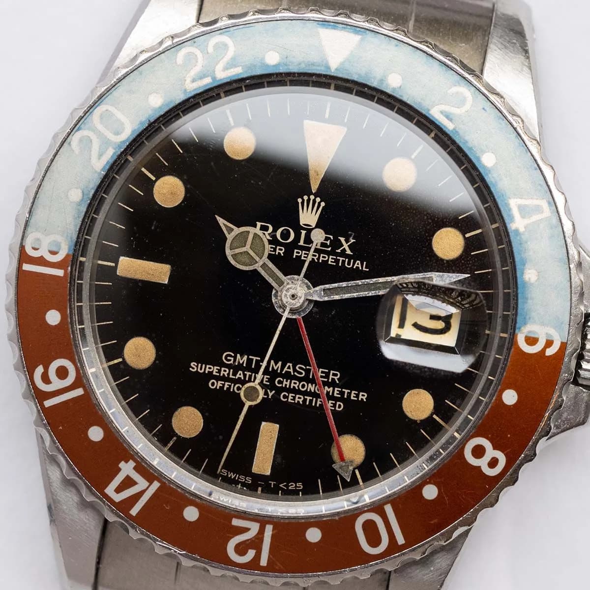 GMT Master 1675 Acier "Gilt" – 1965