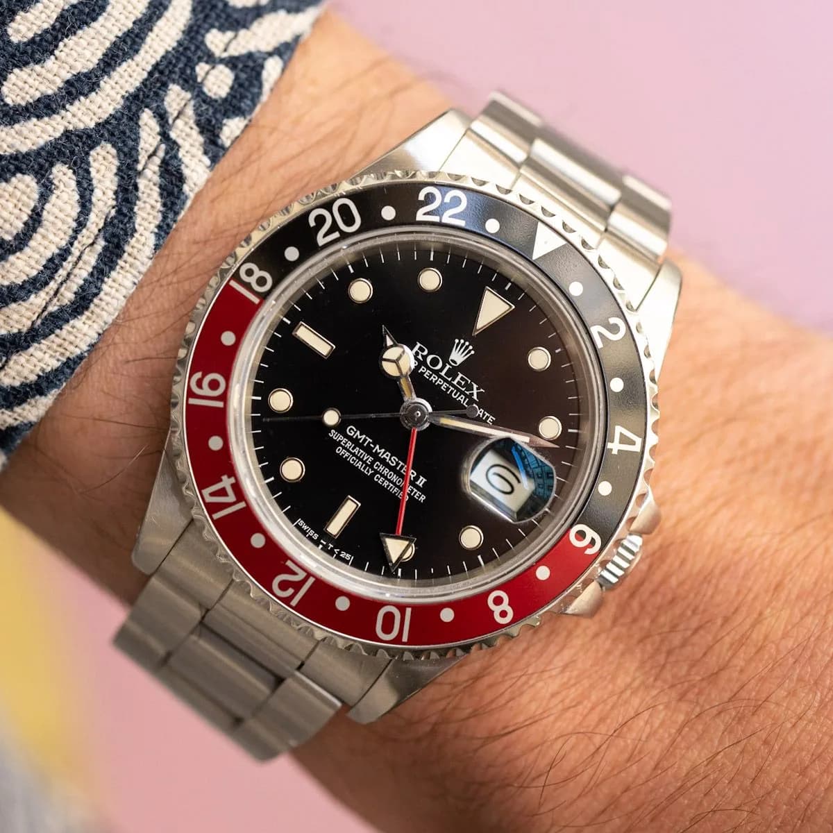 GMT Master 16760 Acier "Fat Lady" – 1985