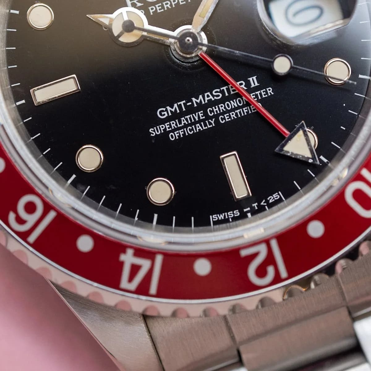 GMT Master 16760 Acier "Fat Lady" – 1985