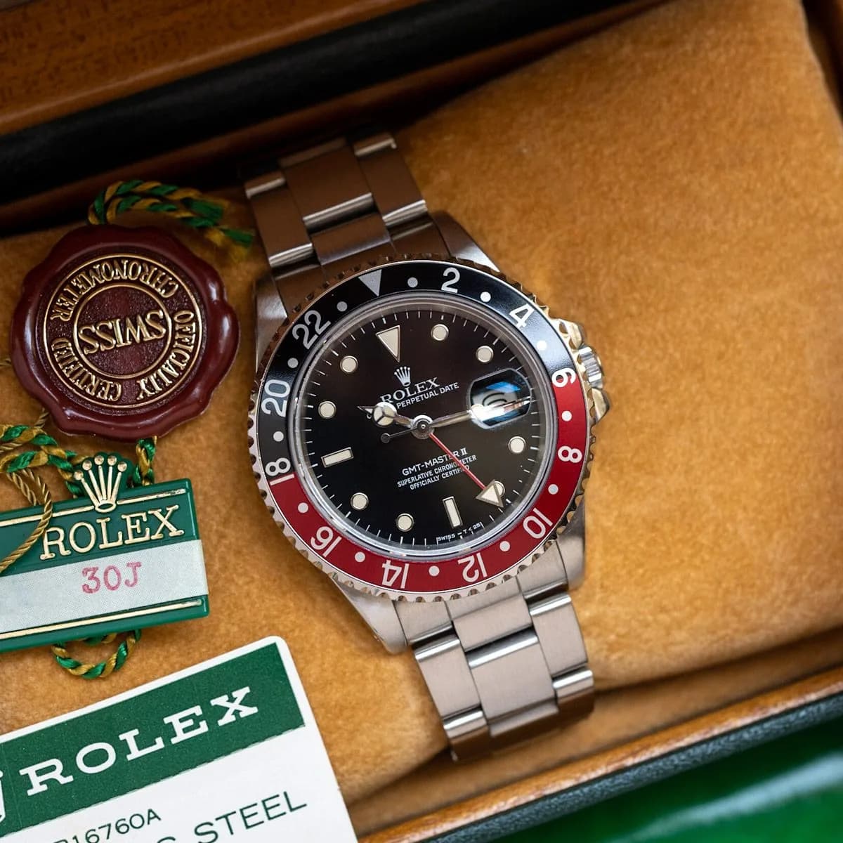 GMT Master 16760 Acier "Fat Lady" – 1985