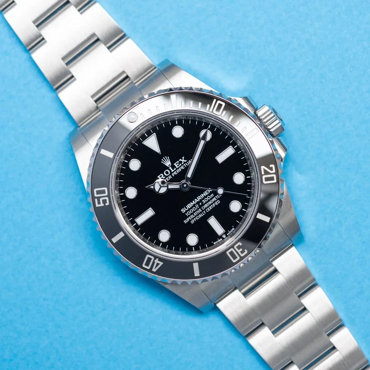 Submariner 124060 Acier "No Date" – 2023