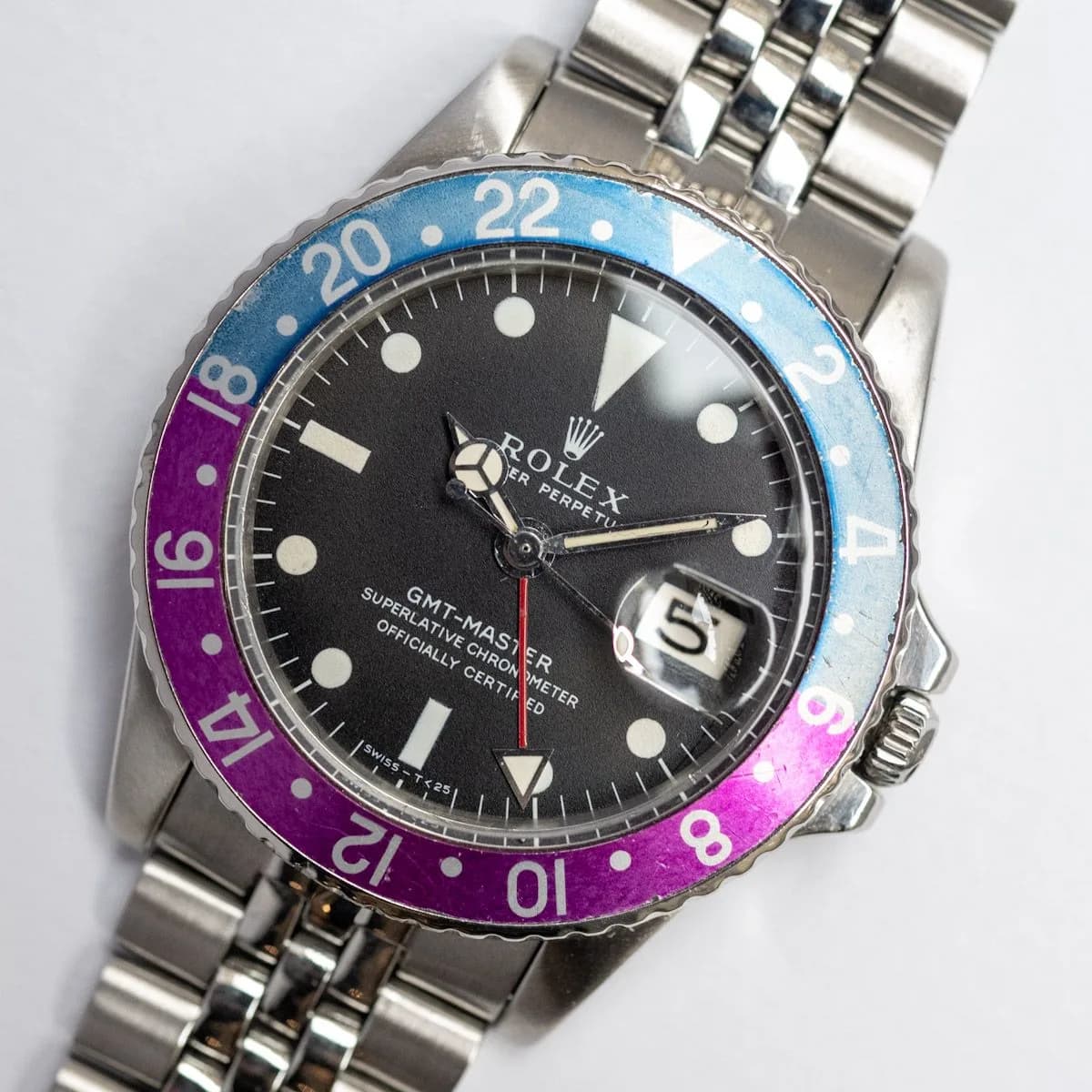 GMT Master 1675 Acier "Fuschia" – 1969