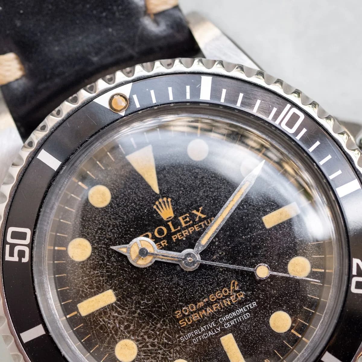 Submariner 5512 Cuir "Gilt" – 1961