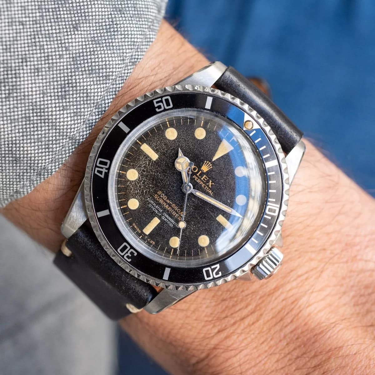 Submariner 5512 Cuir "Gilt" – 1961