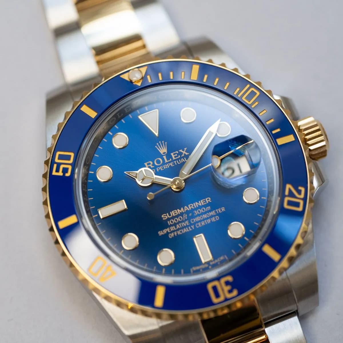 Submariner 116613LB Steel and Gold  – 2020