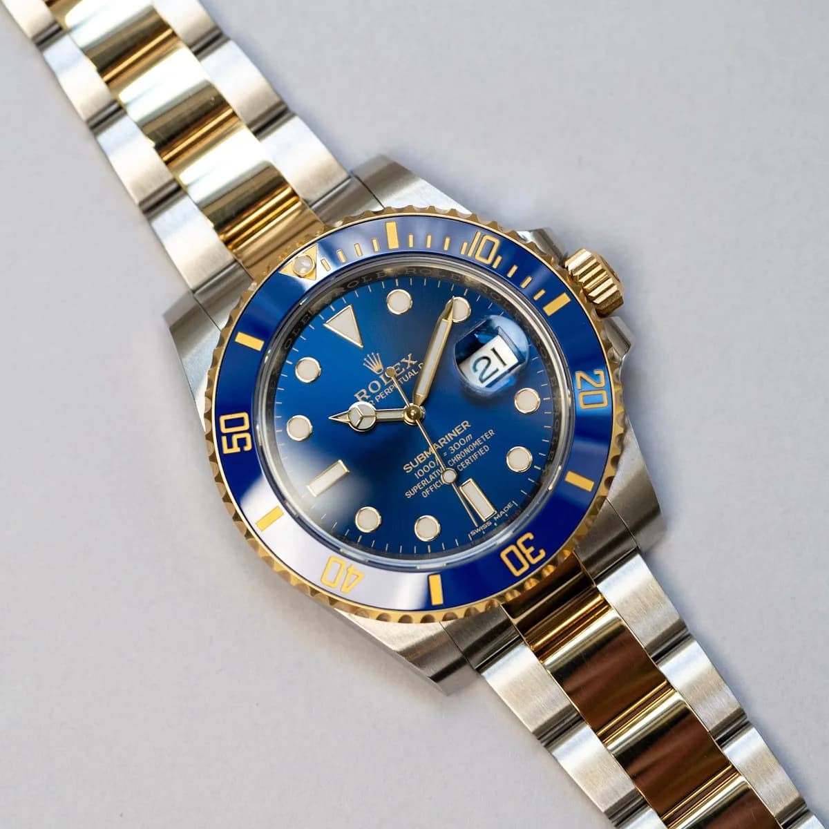 Submariner 116613LB Steel and Gold  – 2020