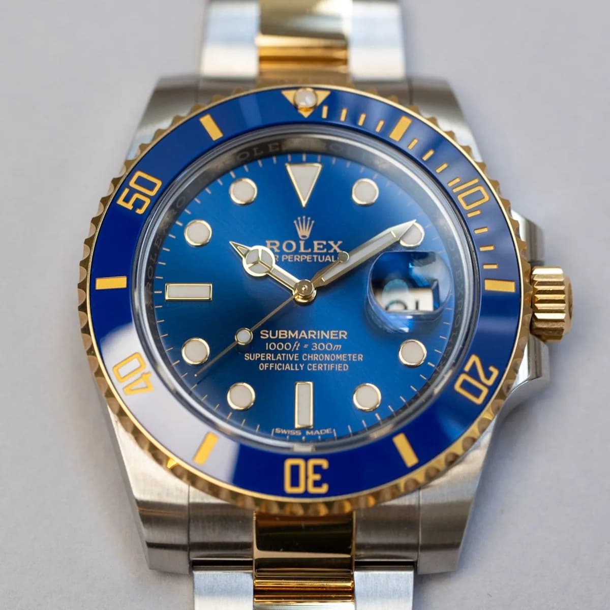 Submariner 116613LB Steel and Gold  – 2020