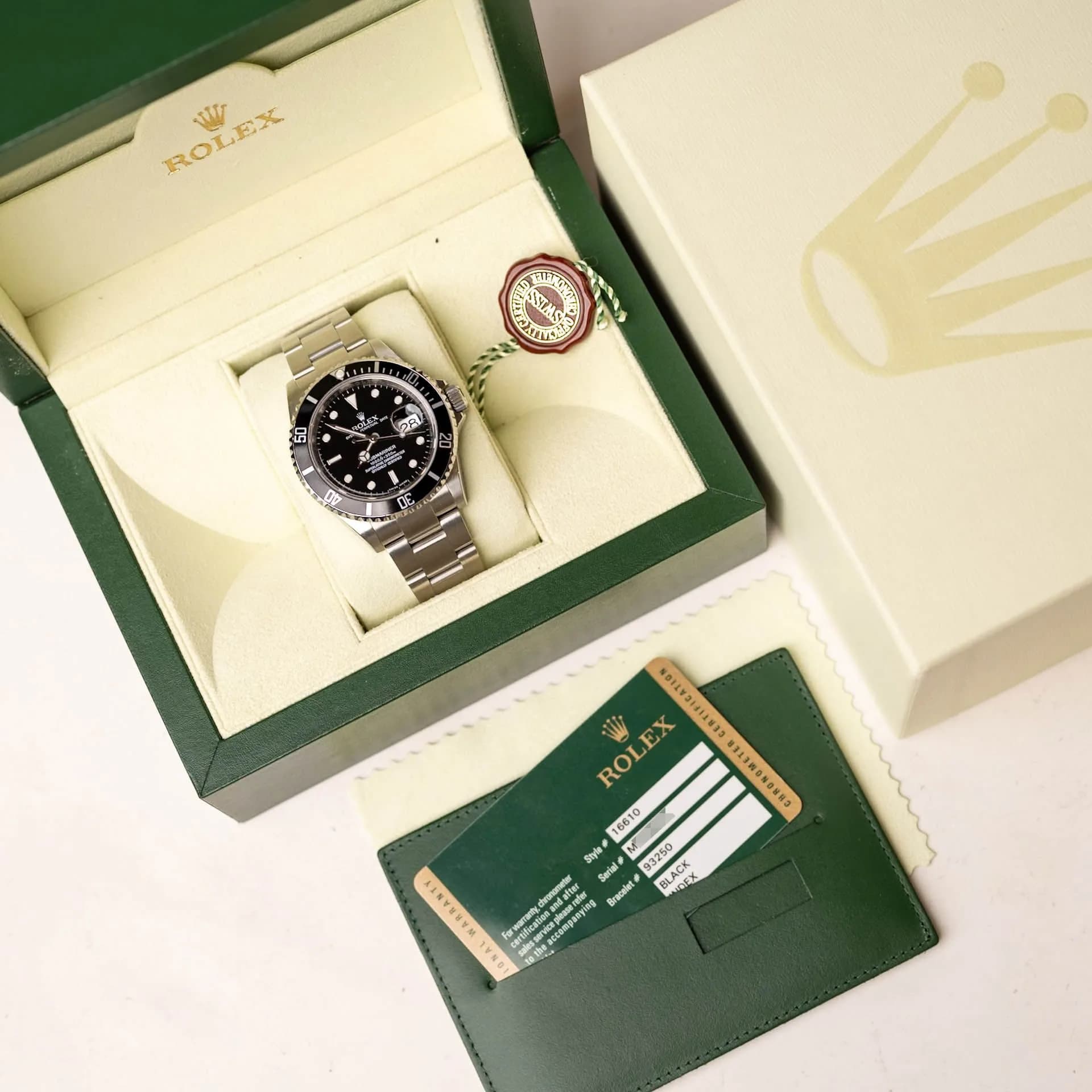 Submariner 16610 Acier  – 2008