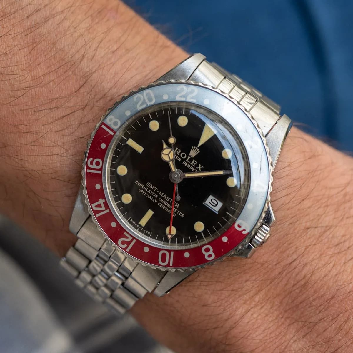 GMT Master 1675 Acier "Gilt" – 1966