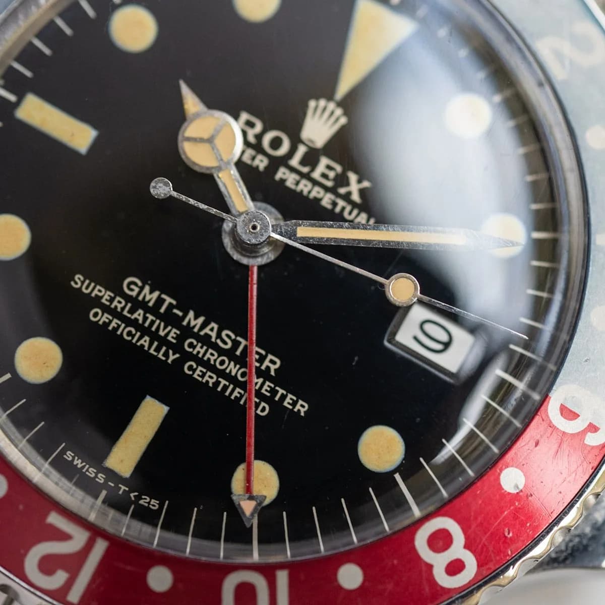 GMT Master 1675 Acier "Gilt" – 1966