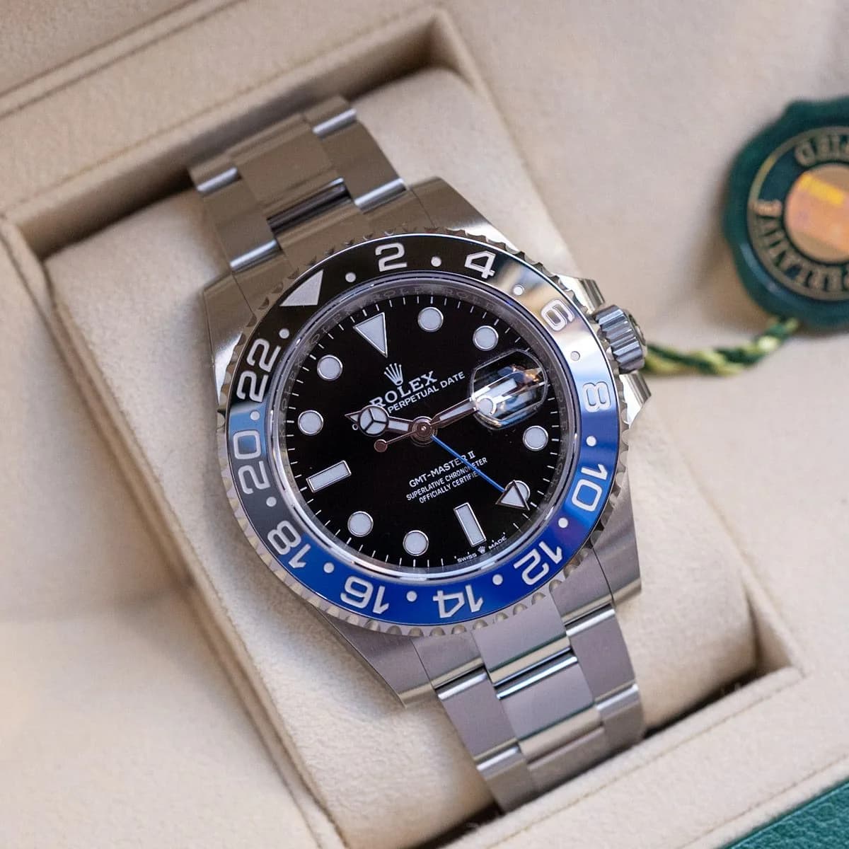 GMT-Master II 126710BLNR Stainless Steel "Batman" – 2022