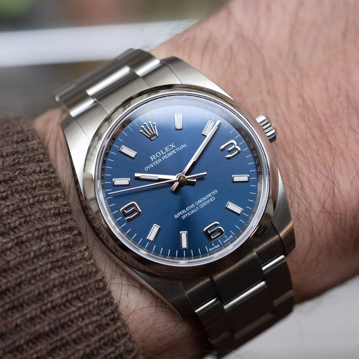 Oyster Perpetual 114200 Acier  – 2019