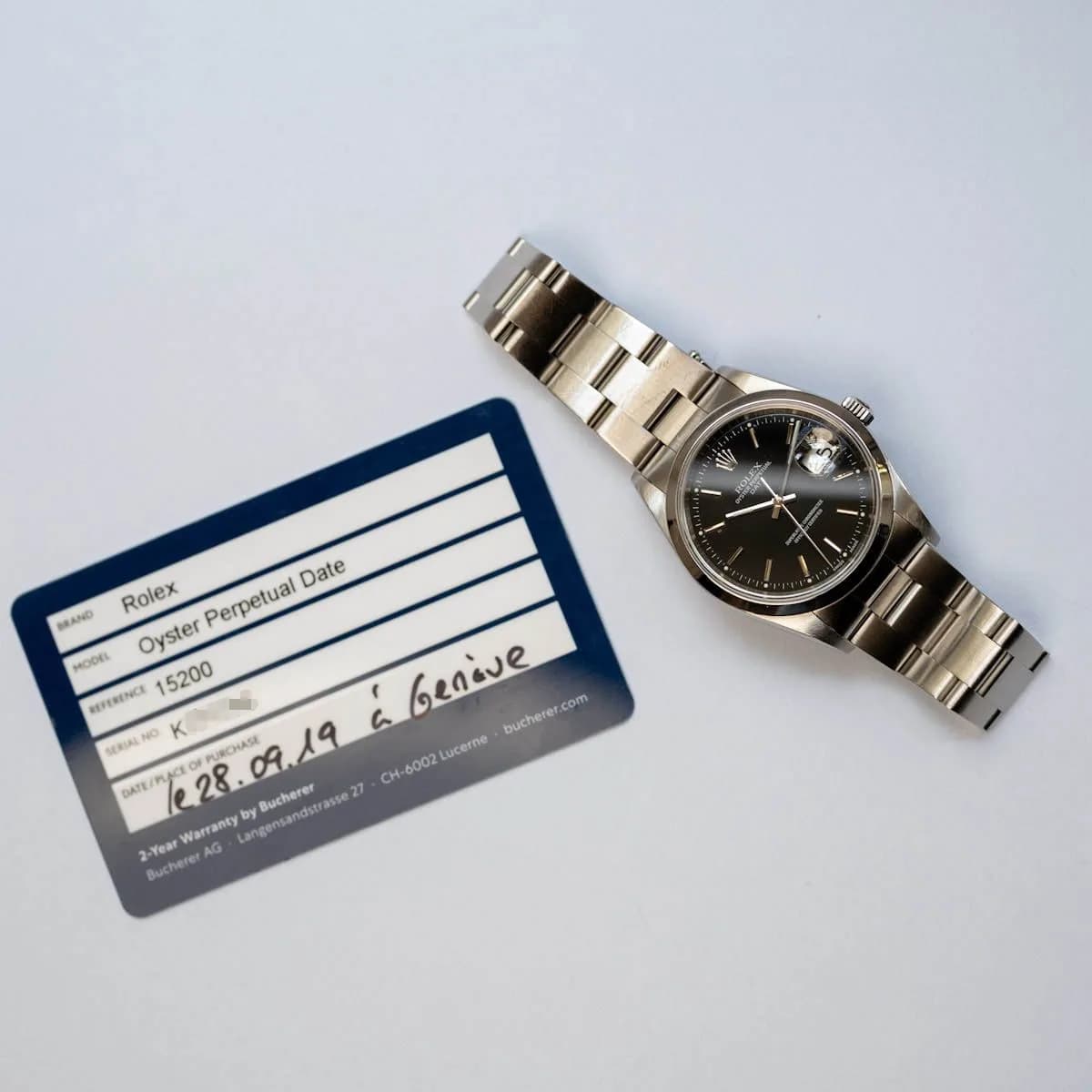 Oyster Perpetual 15200 undefined  – 2001