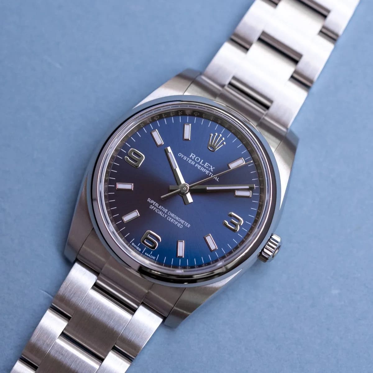 Oyster Perpetual 114200 Acier  – 2019