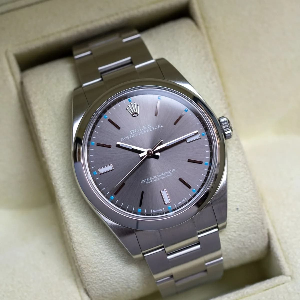 Oyster Perpetual 114300 Acier  – 2016