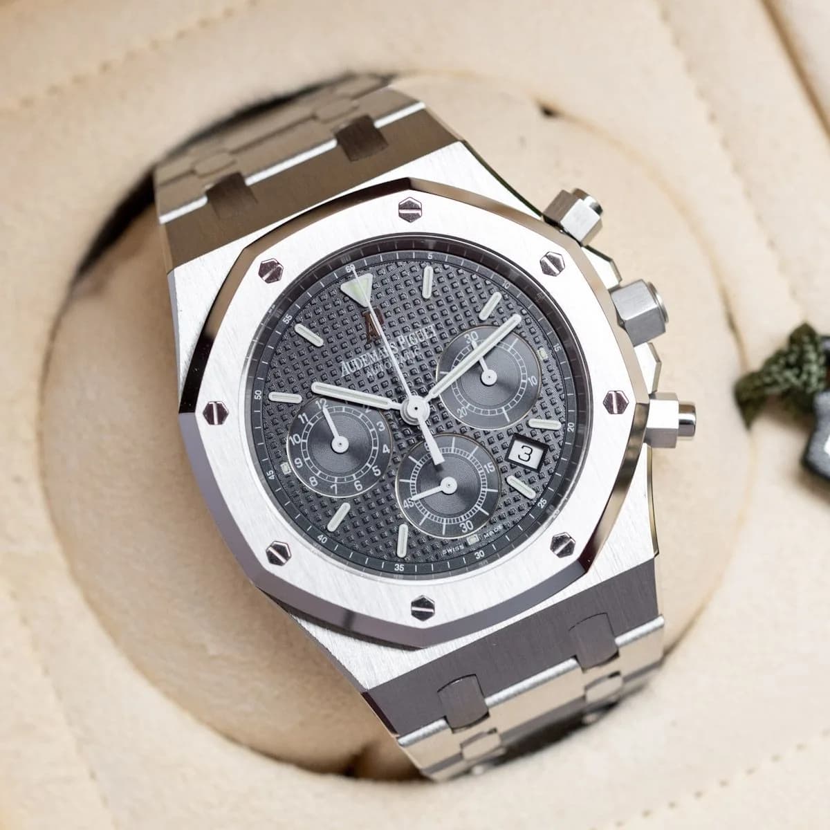 Royal Oak 25860ST Stainless Steel "Kasparov" – 2000