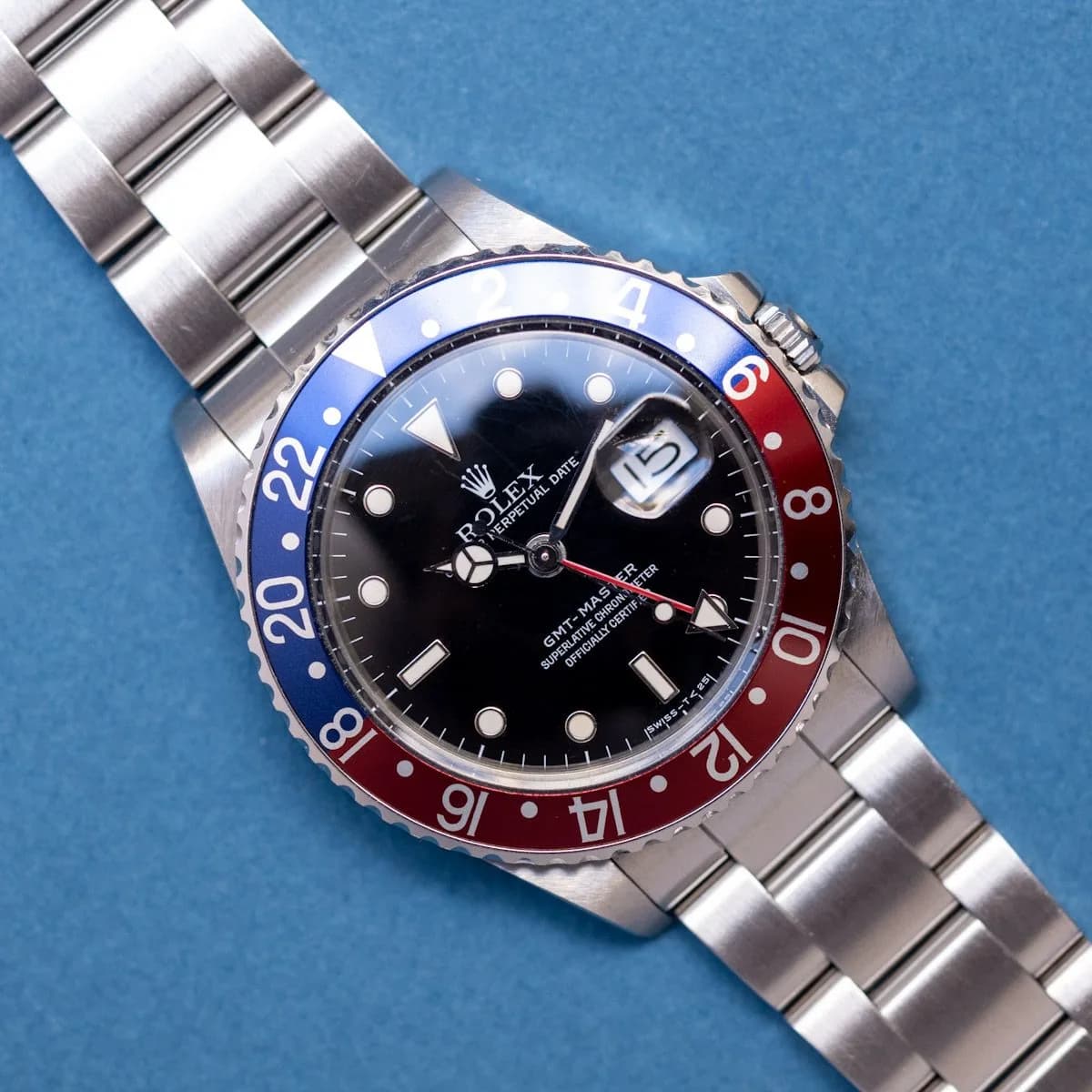 GMT Master 16750 Acier "Pepsi" – 1989